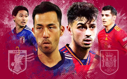Dự đoán tỉ số trận đấu Nhật Bản vs Tây Ban Nha, World Cup 2022 ngày 1/12