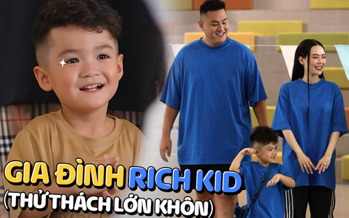 Gia thế khủng của rich kid 'Thử thách lớn khôn 2': Bố là con trai ông trùm điện tử, mẹ là hot girl nổi tiếng