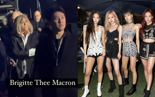 Đệ nhất phu nhân Pháp Brigitte Macron cũng là fan của Blackpink?