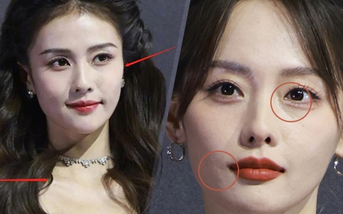 Vỡ mộng làn da dàn sao đi siêu sự kiện: Vương Hạc Đệ - Bạch Lộc mặt trắng lệch tông, mỹ nhân đẹp nhất Diên Hi sần sùi mụn