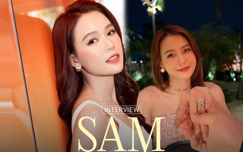 Sam: 'Anh Ngô Kiến Huy giàu lắm nên tặng tôi ít nhất 20 chỉ vàng trong đám cưới'