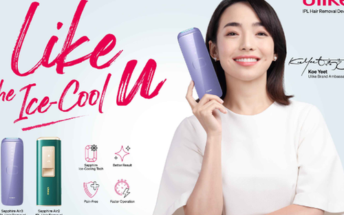 Ulike chính thức ra mắt máy triệt lông Sapphire Ice - Cooling tại Việt Nam