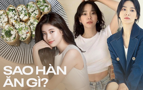 Soi thực đơn của sao Hàn: Song Hye Kyo giảm 17kg nhờ món ăn giá vài nghìn, Suzy, Kim Se Jeong lại ăn món na ná nhau
