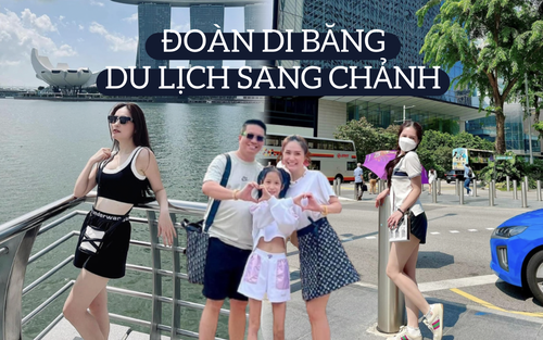 Những lần du lịch của gia đình Đoàn Di Băng khiến dân mạng tròn mắt vì độ xa xỉ