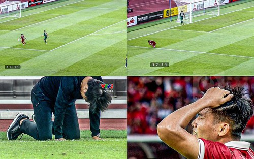 Sao trẻ Indonesia bỏ lỡ khó tin, HLV Shin Tae Yong đổ gục