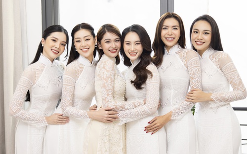 Hoa hậu Khánh Vân, Minh Tú góp mặt trong dàn phù dâu 'đỉnh chóp' của Á hậu Thùy Dung