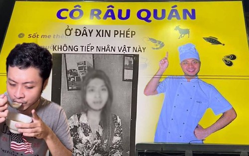 Từng bị các quán ăn dán ảnh 'miễn tiếp', Cô Gái Có Râu nay đã tự mở quán của riêng mình