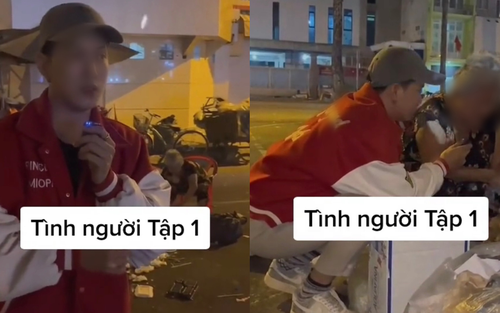 Sau làn sóng tẩy chay, TikToker Nờ Ô NÔ tiếp tục làm clip đi từ thiện