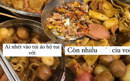 Ăn buffet không hết, khách hàng liền nhờ bàn bên ăn hộ 'đồ thừa' khiến ai cũng ngao ngán 