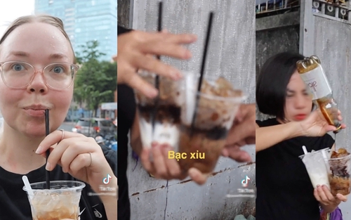 Du khách người Úc bất ngờ khi thử cách pha cà phê đặc biệt tại Việt Nam