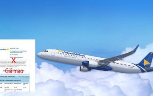 Cảnh báo mất tiền mua vé máy bay Tết trên website giả