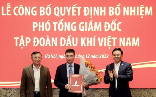 PVN bổ nhiệm thêm một Phó Tổng Giám đốc