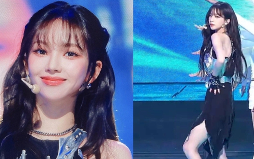 Bản lĩnh như Karina: Bung đế boots nặng trịch vẫn trình diễn hết mình, mượt đến nỗi netizen không hề nhận ra 