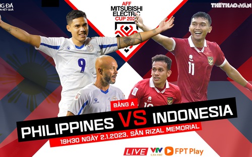 Nhận định bóng đá AFF Cup 2022 Philippines vs Indonesia
