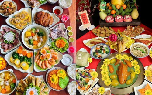 Mạng xã hội tràn ngập những mâm cỗ cúng ông Công ông Táo, toàn tuyệt phẩm đầy ắp không khí Tết đến xuân sang