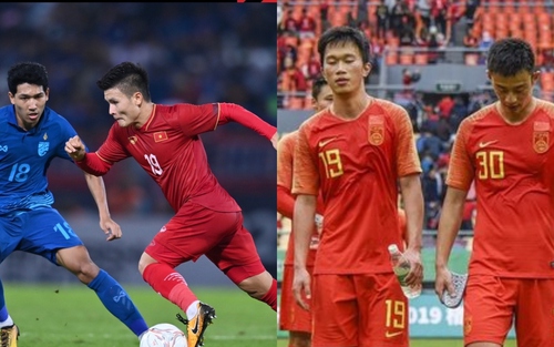 Báo Trung Quốc thừa nhận: 'Tuyển Việt Nam và Thái Lan có trình độ cao hơn ĐTQG của chúng ta'