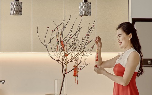 CEO xinh đẹp mách bí quyết trang trí nhà cửa để đón Tết thêm trọn vẹn 