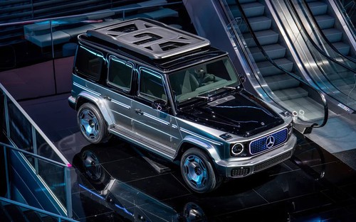 Mercedes-Benz EQG lộ nội thất giống G-Class: Giấc mơ mới của nhà giàu Việt