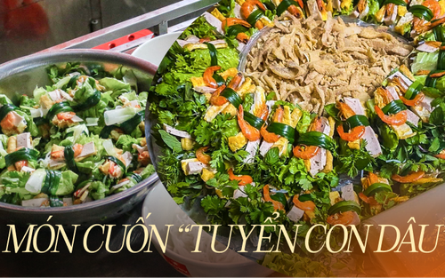 Cuốn hoàng hậu - món ăn “tuyển con dâu” của người Hải Phòng mỗi dịp Tết