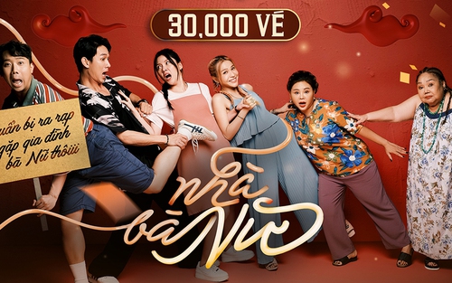 'Nhà bà Nữ' của Trấn Thành lập kỷ lục vé bán trước, chưa ra rạp đã 'bỏ túi' vài tỷ đồng 