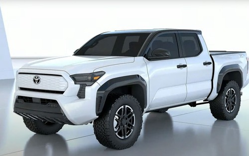 Toyota Tacoma lộ thiết kế thế hệ mới, có thể là bản xem trước cho Hilux