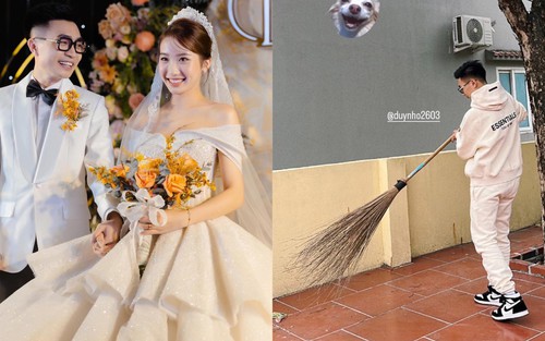Năm đầu tiên ăn Tết nhà vợ Huyền 2k4, Duy Nhỏ ra dáng 'rể cưng' của bố mẹ