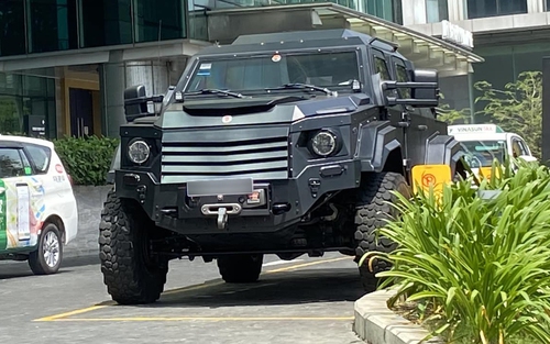 Xe bọc thép Terradyne Gurkha lăn bánh tại Việt Nam: Chống đạn súng trường và lựu đạn, nặng hơn 6 tấn