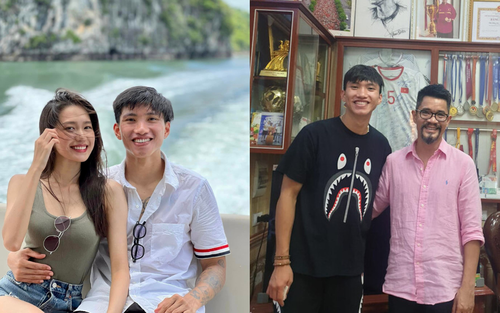 Sướng như Đoàn Văn Hậu: Có bạn gái xinh, lại rất được lòng "nhà ngoại" 