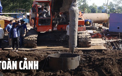 Toàn cảnh hơn 80 giờ giải cứu bé trai 10 tuổi rơi xuống trụ bê tông 35m ở Đồng Tháp