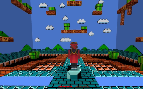 Game thủ tạo game Super Mario Bros 3D trong Minecraft mà không dùng mod, thậm chí có thể chơi được