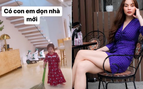 Dân mạng thả tim vì 'giúp việc' mới nhà Hà Hồ quá dễ thương
