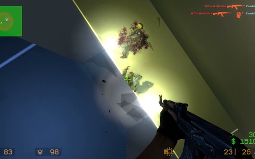 Lấy cảm hứng từ Left 4 Dead, studio tạo ra bản đồ zombie siêu đỉnh trong Counter Strike 