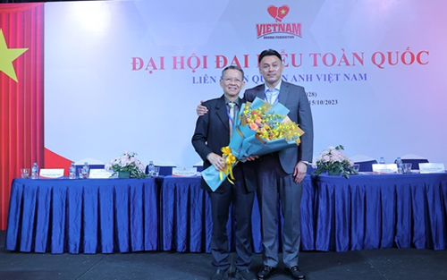 Ông Lưu Tú Bảo làm Chủ tịch Liên đoàn Quyền Anh Việt Nam