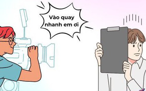 Nỗi lòng người hướng nội nhưng phải lên hình PR công ty, thấy máy quay chỉ muốn bỏ chạy