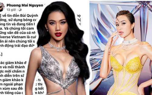 Giữa lúc Bùi Quỳnh Hoa liên tiếp vướng ồn ào, giám khảo MU VN 2023 Phương Mai xin lỗi vì 'đánh giá sai lầm'