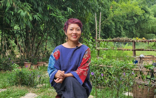 Ca sĩ Thái Thùy Linh: 'Thư thái khi làm nông dân tập sự'