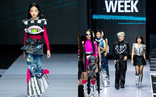 Bùi Hoàng Hạ An gây ấn tượng trong trang phục của NTK Phạm Trần Thu Hằng tại VIFW 2023