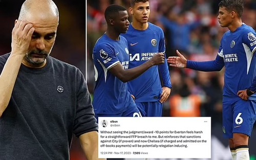 Luật sư lên tiếng về vụ Everton bị trừ điểm: Chelsea và Man City có thể bị xuống hạng