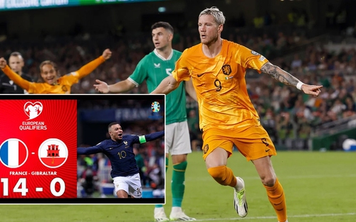 Kết quả vòng loại EURO 2024: Pháp đại thắng với tỷ số khó tin, Hà Lan giành vé dự VCK