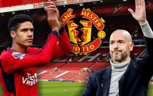 Varane chuẩn bị rời MU, điểm đến tiếp theo là Italy hoặc Saudi Arabia?