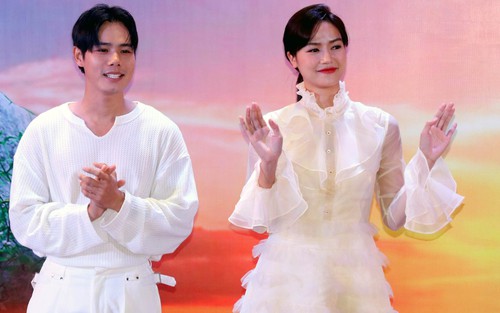 Quốc Toàn - Anh Đào tiếp tục 'tái ngộ' trong phim 'Bình minh đang lên' quảng bá đất mỏ Quảng Ninh