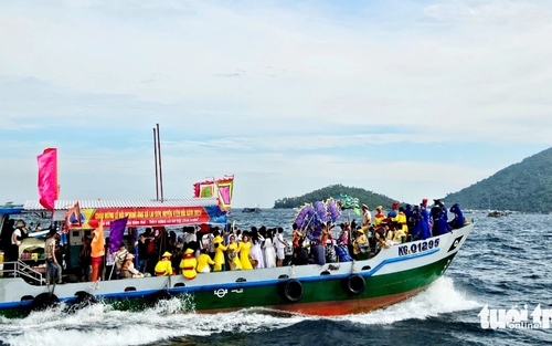 Linh thiêng Lễ hội Nghinh Ông ở Kiên Giang