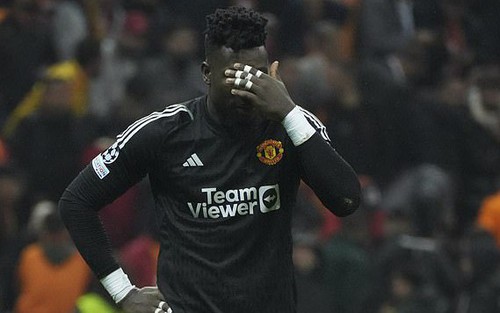 Onana bị cấm thi đấu cho MU dù từ chối tập trung cùng ĐT Cameroon ở giải châu Phi