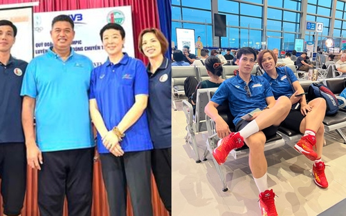 Cặp vợ chồng đặc biệt nhất bóng chuyền Việt Nam: Cùng nhau đoạt chức vô địch, cùng nhau học lớp của huyền thoại thế giới