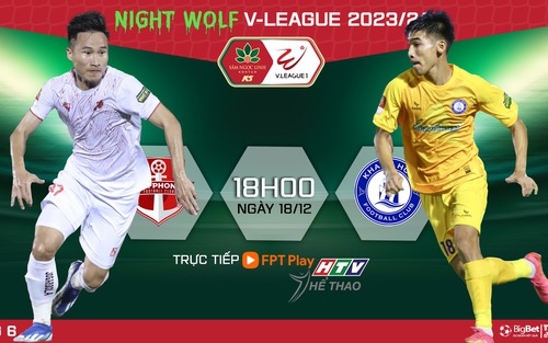 Nhận định bóng đá Hải Phòng vs Khánh Hòa (18h00 hôm nay), V-League vòng 6 