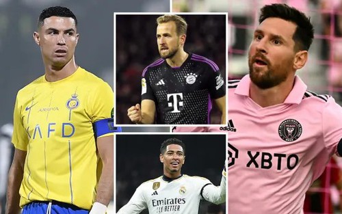 Ronaldo bị loại khỏi danh sách 100 cầu thủ xuất sắc nhất thế giới, Messi không lọt Top 5