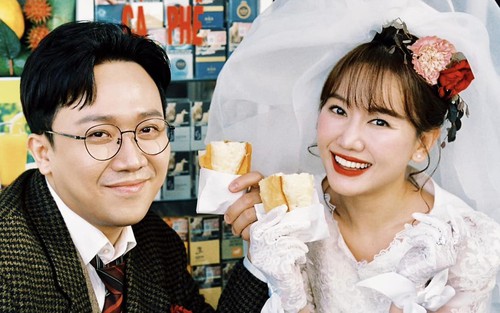 Hari Won - Trấn Thành 'lầy lội' kể chuyện khi đi kỉ niệm ngày cưới