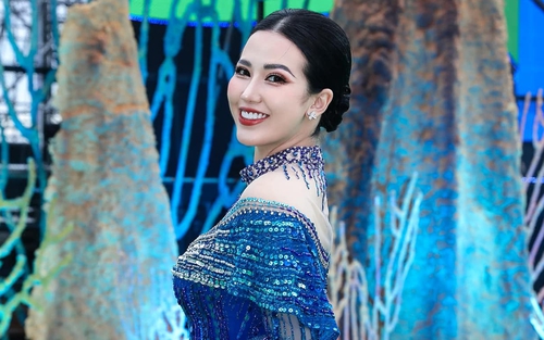 Chân dung MC Thu Hà vừa dẫn dắt Lễ Bế mạc Năm Du lịch Quốc gia 2023
