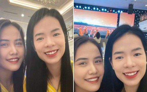 Hai hoa khôi tên Thúy của bóng chuyền Việt Nam gây ngỡ ngàng với nhan sắc thần tiên tỉ tỉ trong ngày đặc biệt