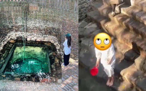 Bắt trend đi Đền Cùng - Giếng Ngọc xin lộc đầu năm nhưng cô gái lại có hành động 'phản cảm' khiến ai cũng bàng hoàng 